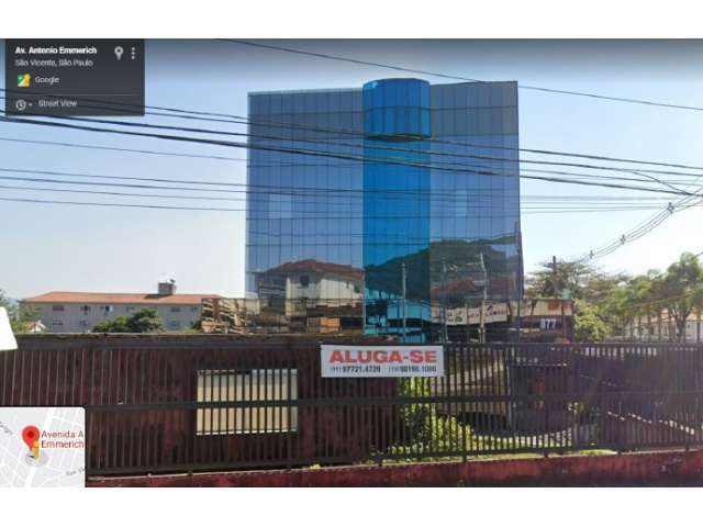 Prédio c/2.862,40m² AC e 3.411,63m² AT em São Vicente/SP