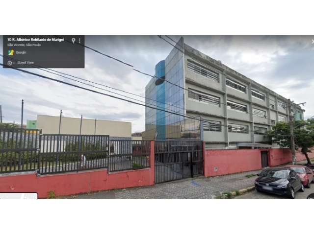 Prédio c/2.862,40m² AC e 3.411,63m² AT em São Vicente/SP