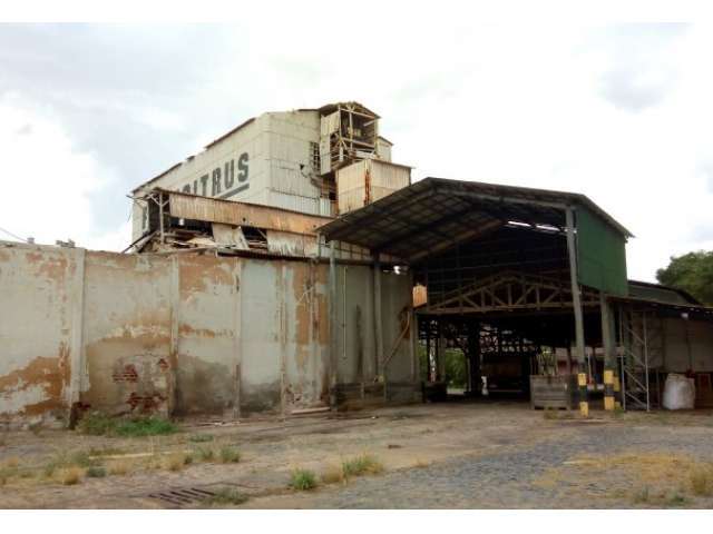 Área Industrial Desativada com 11.780m² e 30.000m² na Fazenda Paiol – Bebedouro/SP