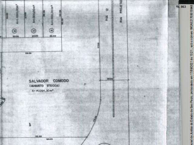 DIREITOS SOBRE O TERRENO C/ 65.600,00M², LOCALIZADO EM DISTRITO INDUSTRIAL DE CAMPINAS/SP  